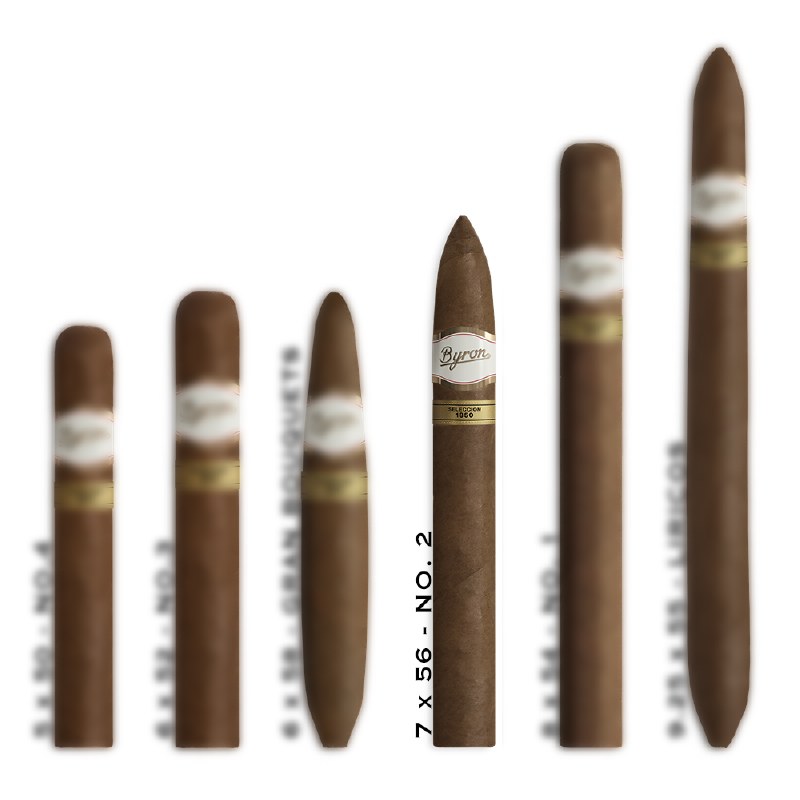 Byron 1850 No. 2 S - Buy Premium Cigars Online From 2 Guys Cigars
