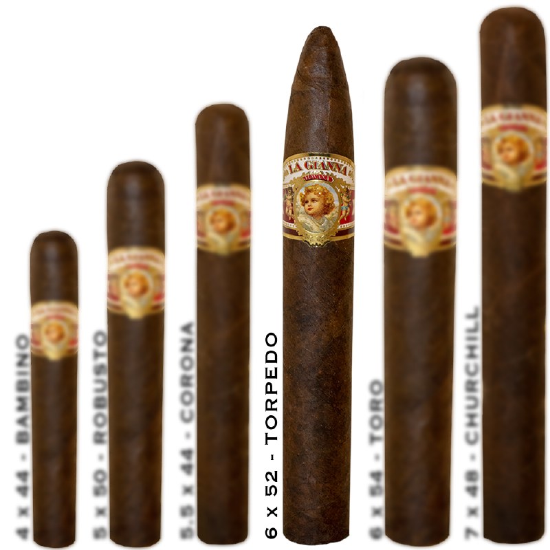 La Gianna Torpedo Maduro S Buy Premium Cigars Online From 2 Guys Cigars