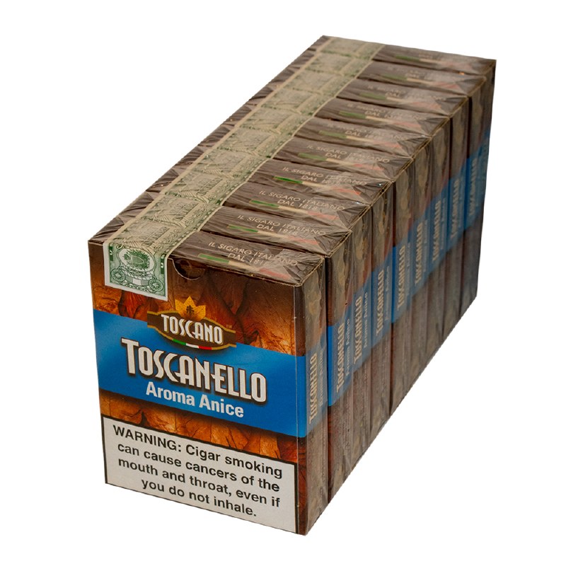 Toscano Toscanello Anice Slv - Buy Premium Cigars Online From 2 Guys Cigars