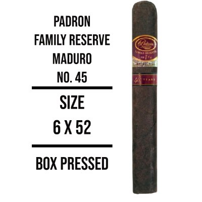 Padron Family Res 45 Mad S