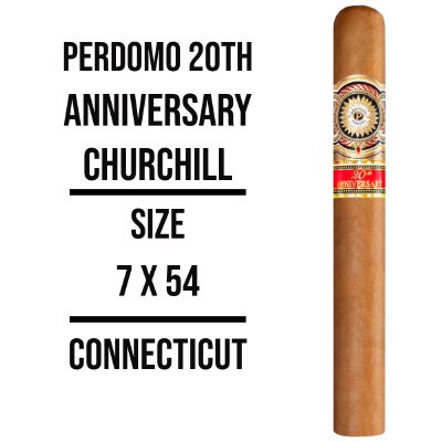 Perdomo 20th Churchill CT S