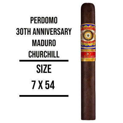 Perdomo 30th Churchill Mad S