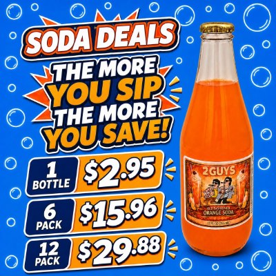 2 Guys Orange Soda