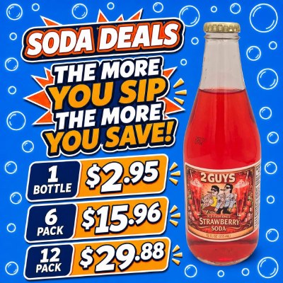 2 Guys Strawberry Soda