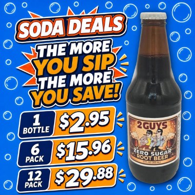 2 Guys Zero Sugar Root Beer