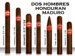 Dos Hombre Hon 6 1/2 x 54 M S