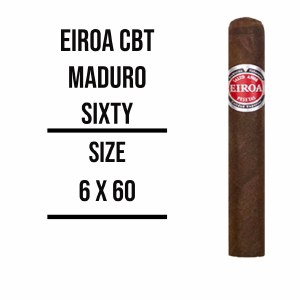 Eiroa CBT Maduro 60x6 S