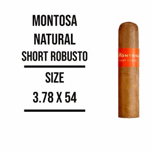 Montosa Short Robusto Nat S