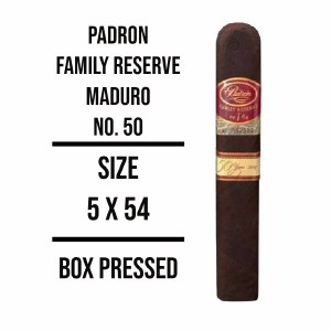 Padron Family Res 50 Maduro S