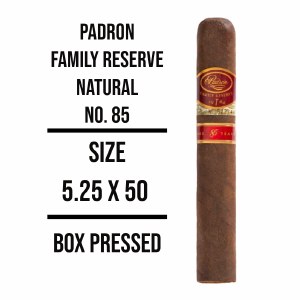 Padron Family Res 85 S