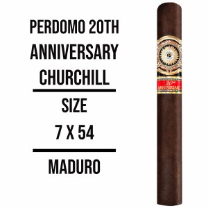 Perdomo 20th Churchill Mad S