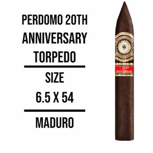 Perdomo 20th Torpedo Mad S