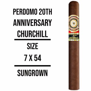 Perdomo 20th Churchill SG S