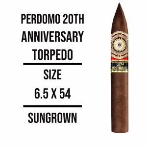 Perdomo 20th Torpedo SG S