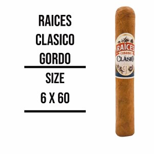 Raices Cubanas Clasico Gordo S
