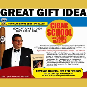 Cigar School Live in Nashua