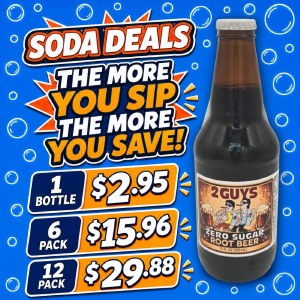 2 Guys Zero Sugar Root Beer