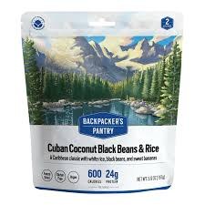Cuban Coconut Black Bean/Rice