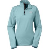 Womens Nimble Zip Shirt Blue X