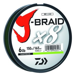 DAIWA J-BRAID 20-330YD CHARTR