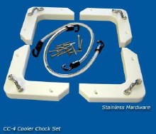 DEEP BLUE COOLER CHOCK SET