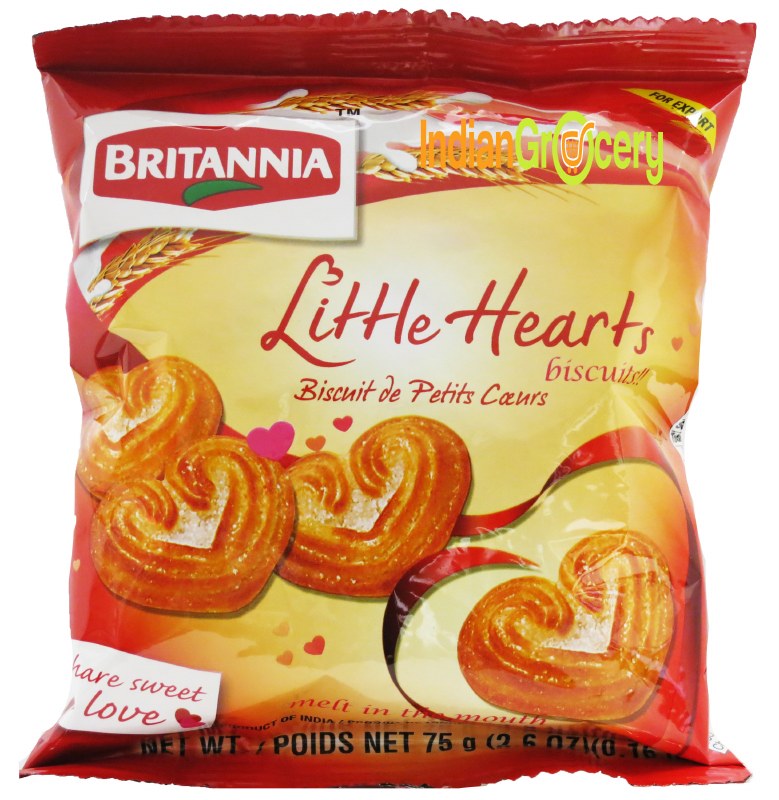 Britannia Little Hearts 75g Indiangrocery Com