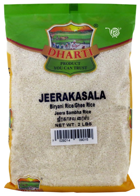 Dharti Jeerakasala Rice 2lb Indiangrocery Com