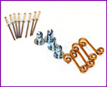 1/4 TURN DZUS FRONT BUMPER KIT