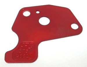 RESTRICTOR PLATE RED .375