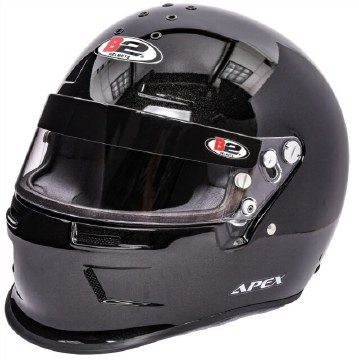 B2 APEX HELMET BLACK SMALL