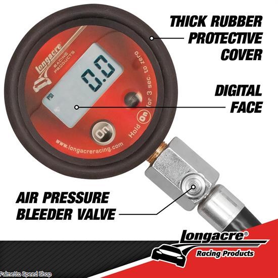 DIGITAL LONGACRE AIR GAUGE PALMETTO SPEED SHOP