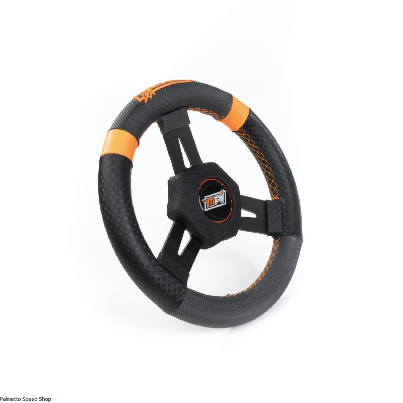 MPI Quarter Midget Steering Wheel - Round Aluminum MPI Quarter Midget Steering Wheel - Round Aluminum