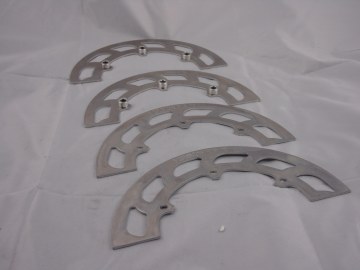 SPROCKET GUARD ALUM. LW 8.5"