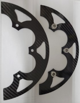 SPROCKET GUARD CARBON FIBER