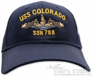 Cap - USS Colorado Gold