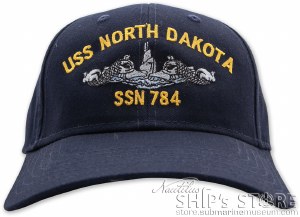 Cap - USS North Dakota Silver