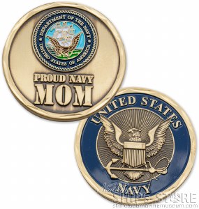 Coin - Navy Mom