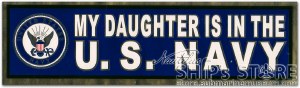 Sticker - Navy Daughter