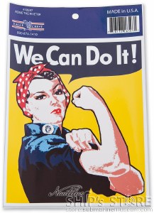 Decal - We Can Do It! - Rosie