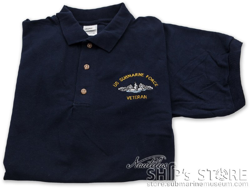 Polo - Sub Vet Silver Md - Nautilus Ship's Store at the Submarine Force ...
