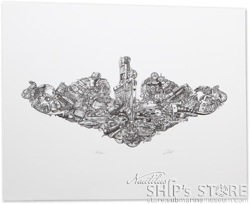 Unique Submarine Dolphins Nautilus Ship's Store at the Submarine