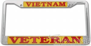 License Frame - Vietnam Vet