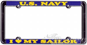 License Frame - I Luv My