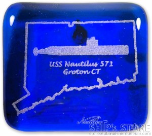 Nautilus in CT Glass Magnet