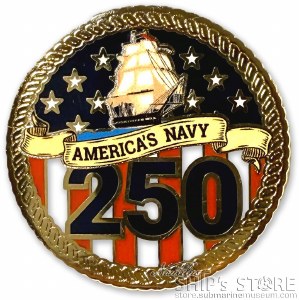 Navy 250 Pin