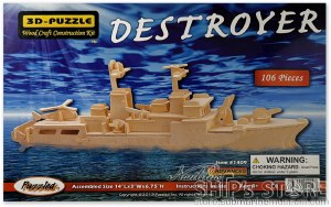Puzzle Wooden Destroyer