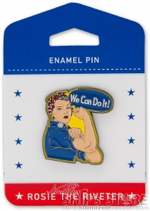 Rosie Enamel Pin