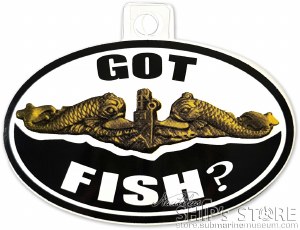 Sticker - Got Fish? Officer