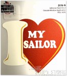 Decal - Heart Love My Sailor