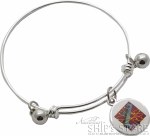 Nautilus Silver Bangle